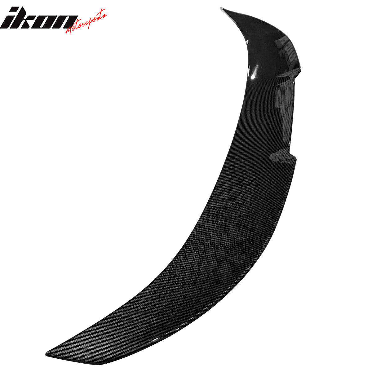Fits 11-17 BMW F10 5-Series Sedan PSM Style Trunk Spoiler Lip Carbon Fiber Print