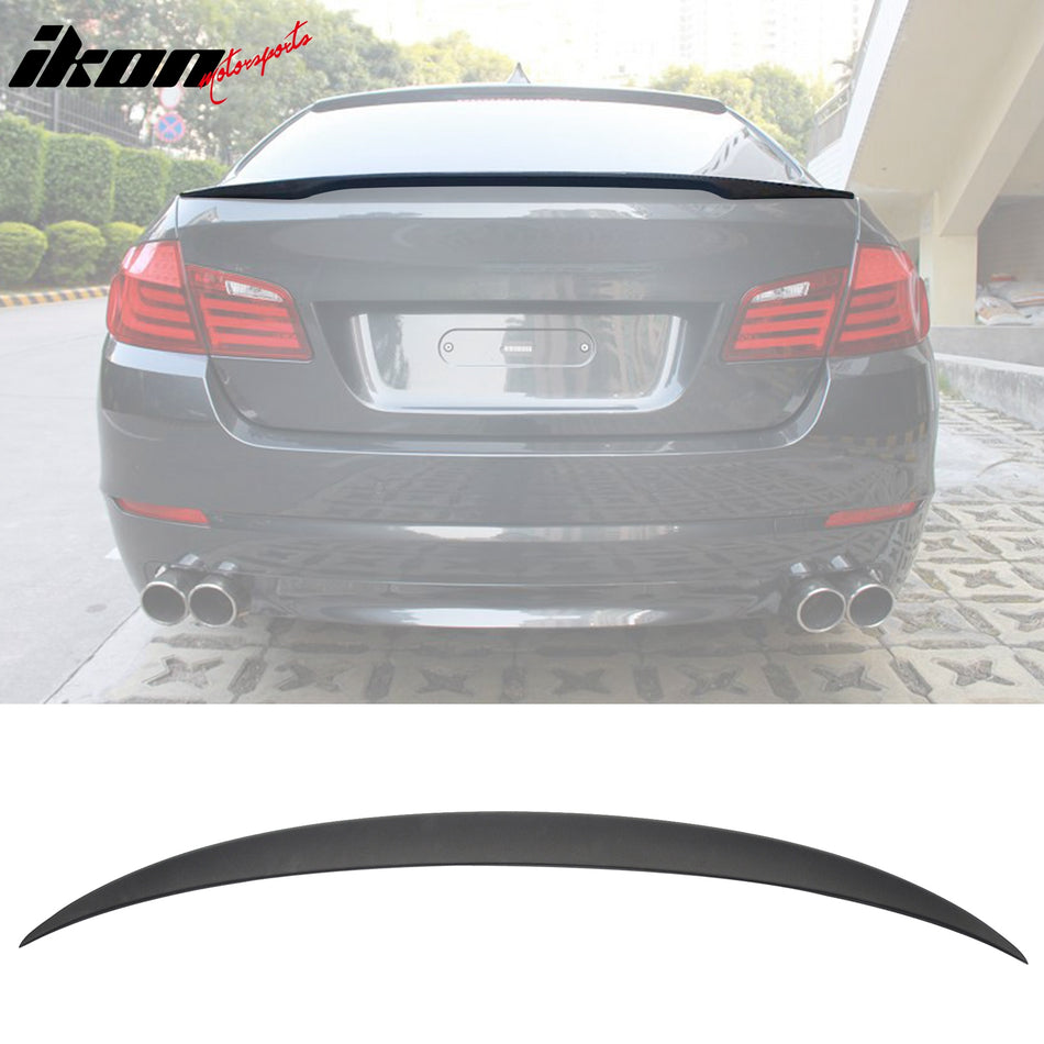 2011-17 BMW F10 5 Series Sedan P Style Unpainted Rear Spoiler Wing ABS