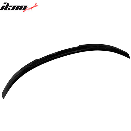 Fits 12-19 BMW F13 6 Series Coupe V Style Gloss Black Rear Trunk Spoiler Wing