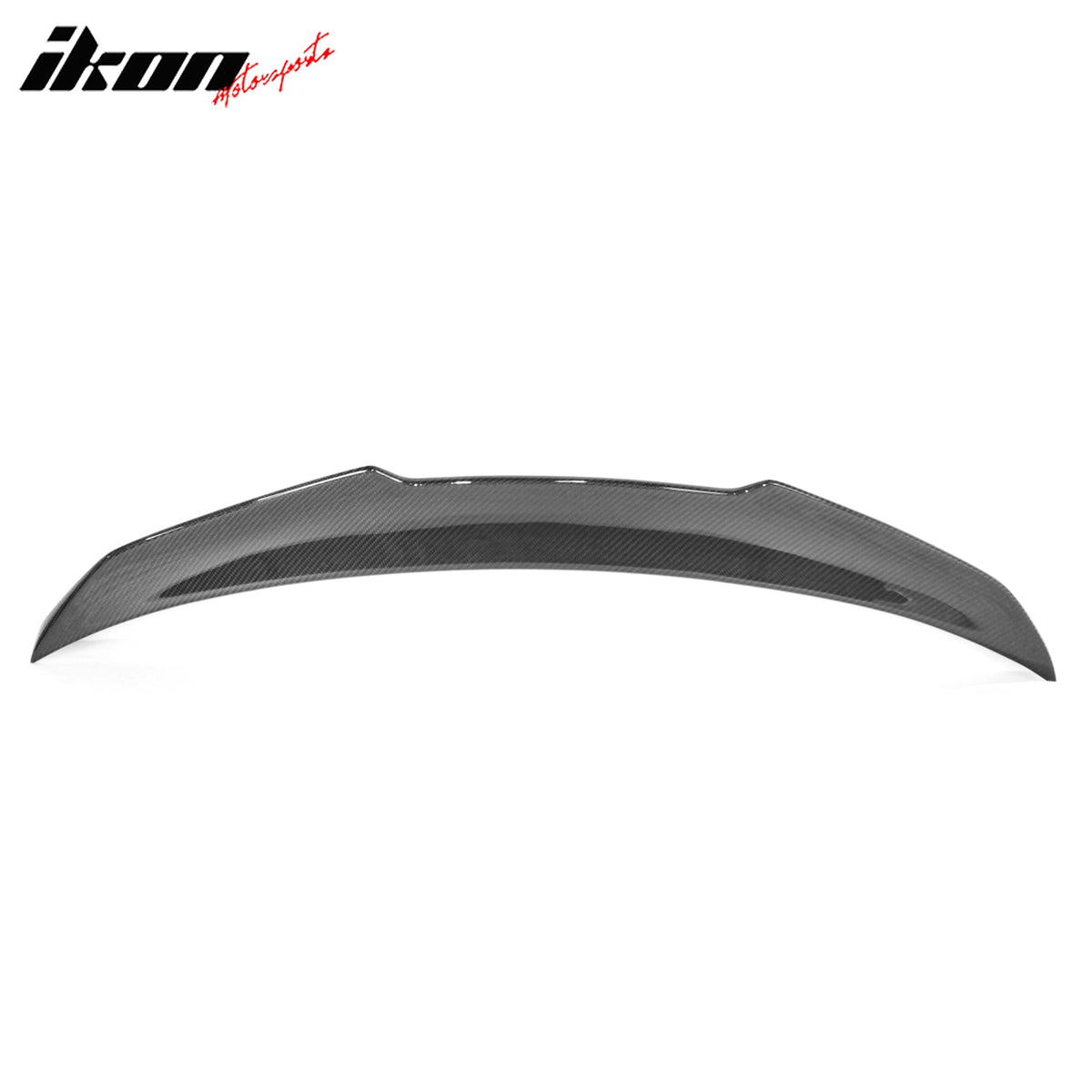 Fits 15-20 BMW F82 M4 Coupe V Style Rear Trunk Spoiler Carbon Fiber Wing Trim