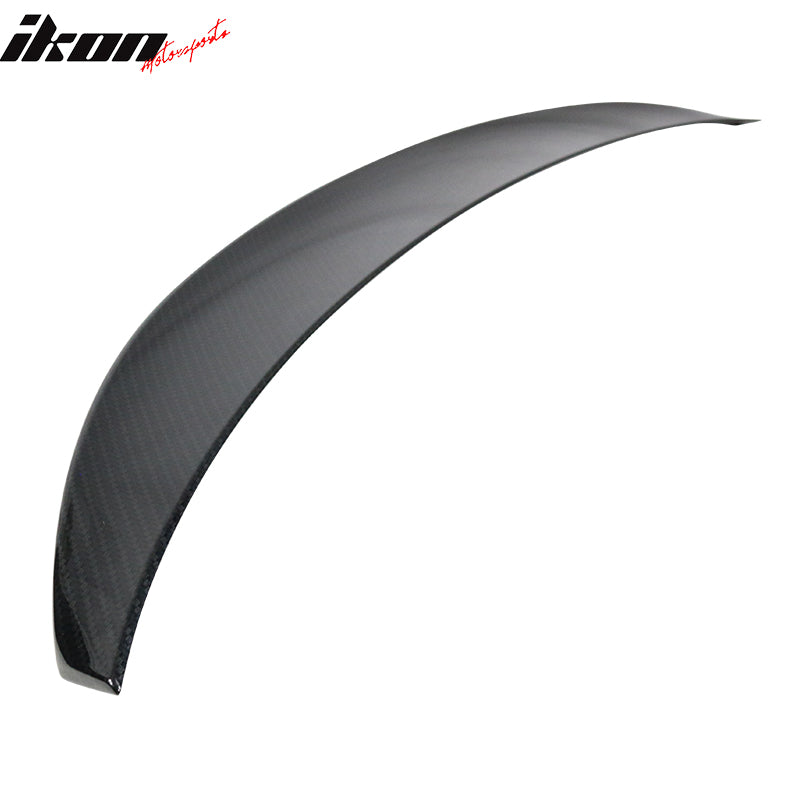 Fits 14-20 BMW F32 4 Series Coupe P Style Trunk Spoiler ABS Carbon Fiber Print