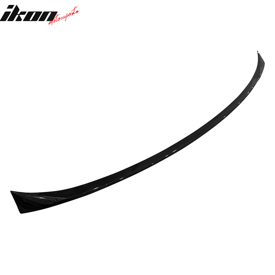 IKON MOTORSPORTS, Trunk Spoiler Compatible with 2019-2023 BMW G05 X5, IKON Style ABS Injection Rear Trunk Lid Spoiler Wing Lip