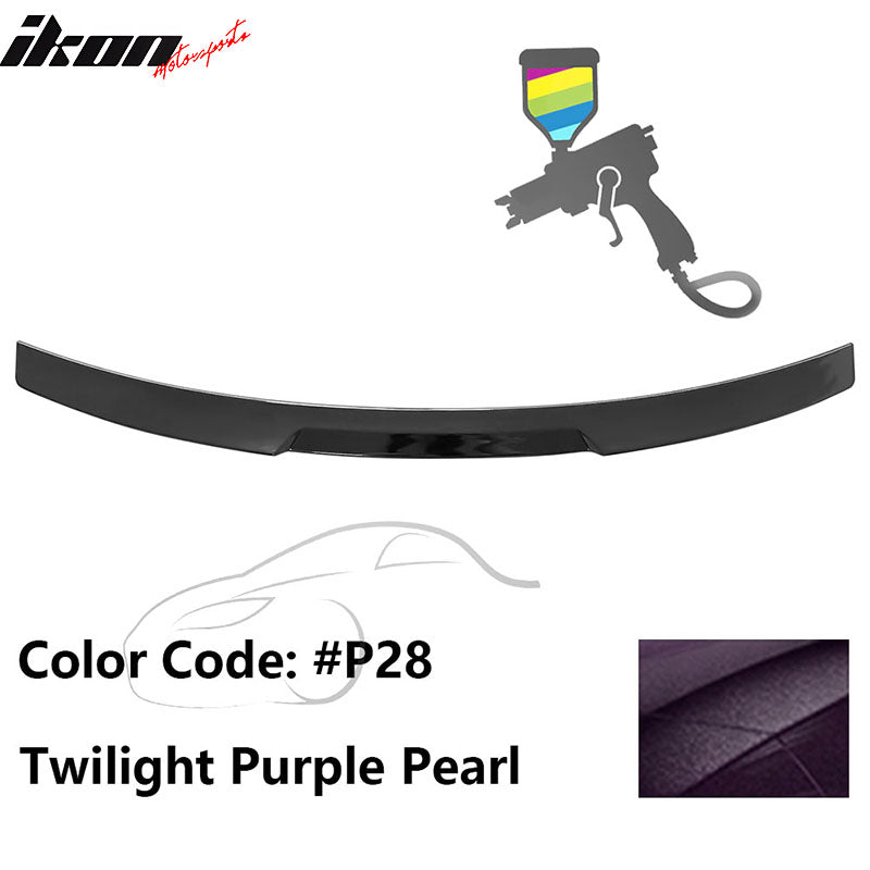 2020-2022 BMW G12 7-Series IKON Style Trunk Spoiler Painted #P28 Twilight Purple Pearl ABS