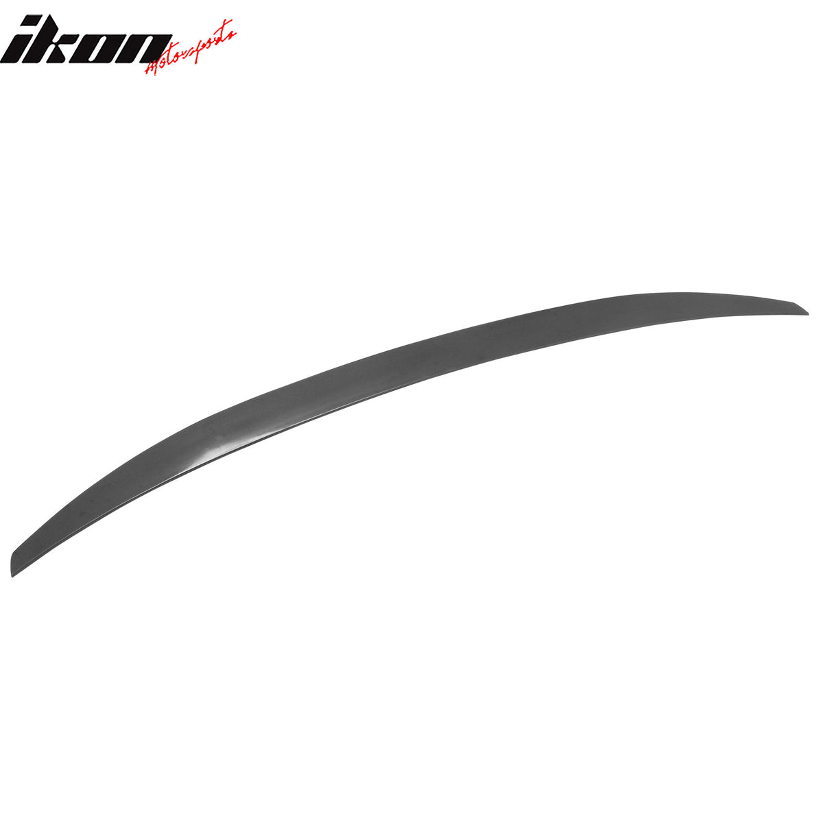 Fits 16-22 BMW G11 G12 7-Series 740i 745e IKON Trunk Spoiler Unpainted Black ABS