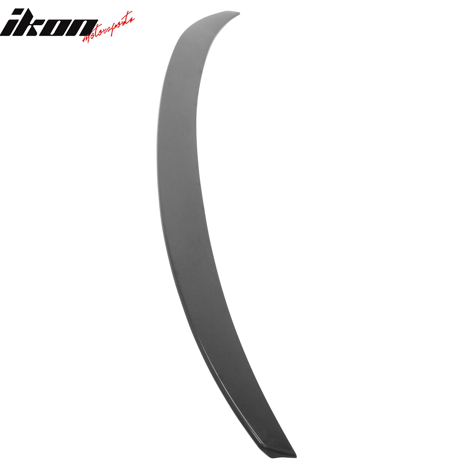 Fits 16-22 BMW G11 G12 7-Series 740i 745e IKON Trunk Spoiler Unpainted Black ABS
