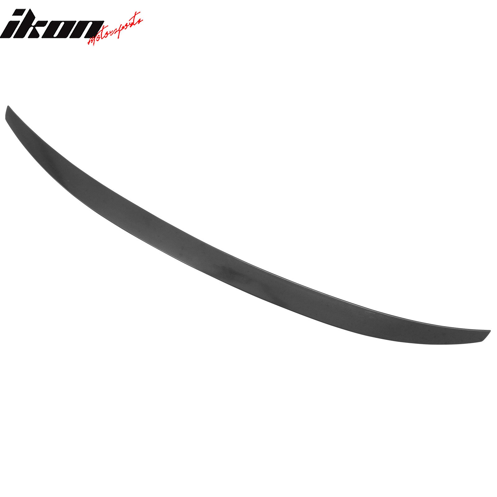 Fits 16-22 BMW G11 G12 7-Series 740i 745e IKON Trunk Spoiler Unpainted Black ABS