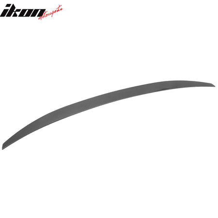 Fits 16-22 BMW G11 G12 7-Series 740i 745e IKON Trunk Spoiler Carbon Fiber Print