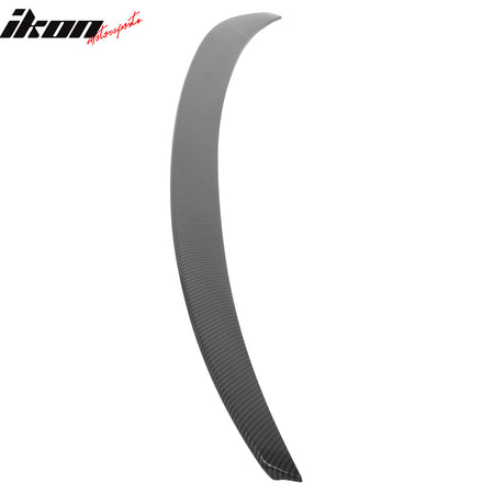 Fits 16-22 BMW G11 G12 7-Series 740i 745e IKON Trunk Spoiler Carbon Fiber Print
