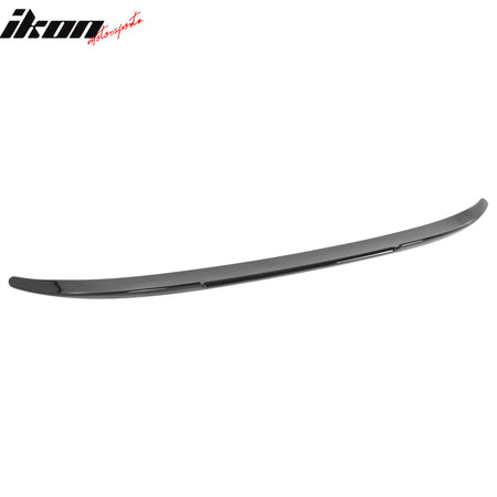 Fits 20-26 BMW 840i M8 Gran Coupe G16 F93 V Style Trunk Spoiler Gloss Black ABS