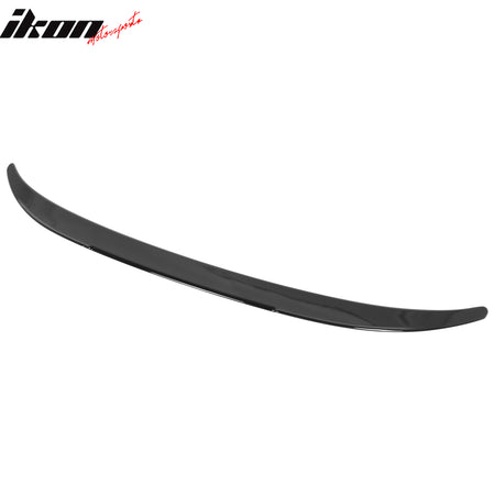 Fits 20-26 BMW 840i M8 Gran Coupe G16 F93 V Style Trunk Spoiler Gloss Black ABS