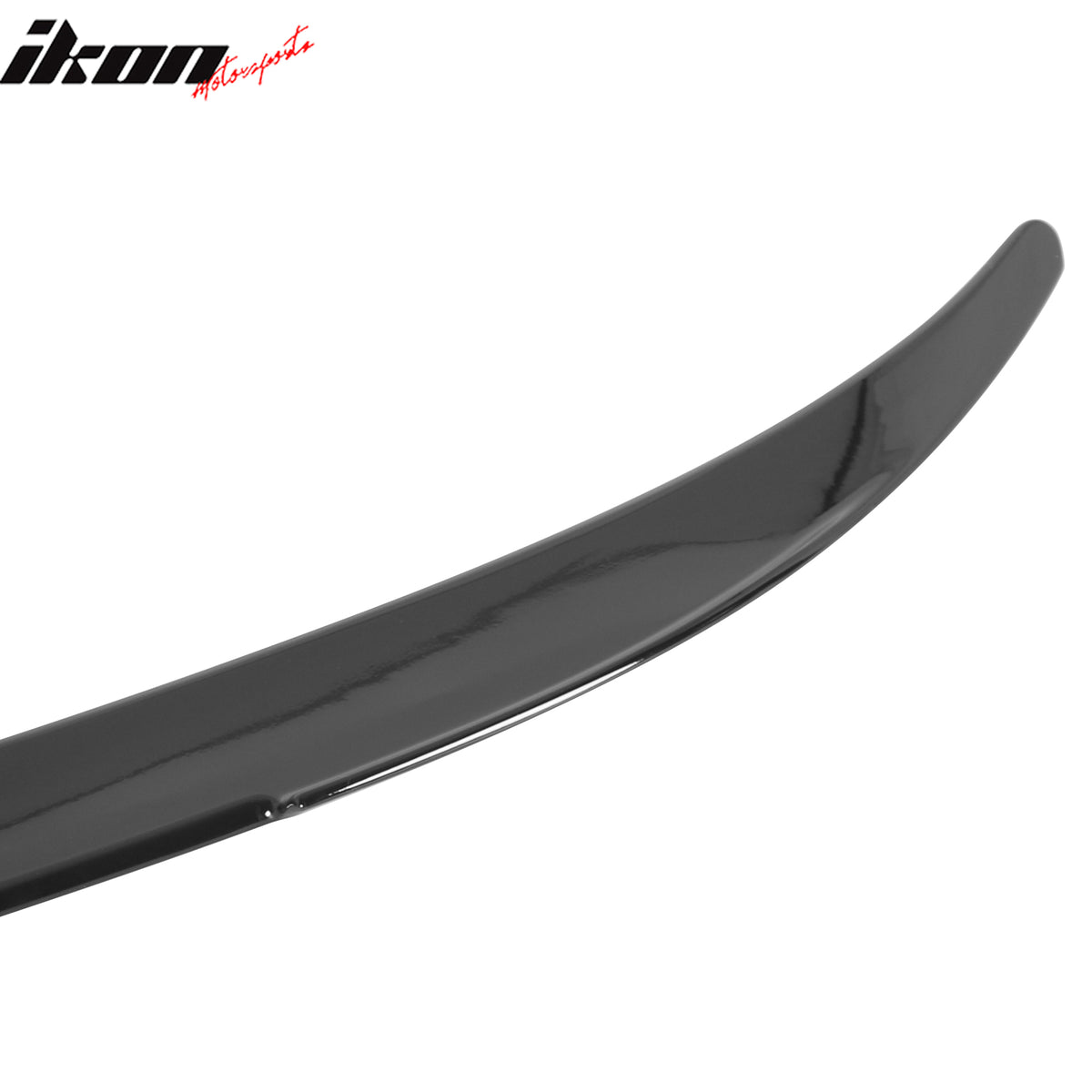 Fits 20-26 BMW 840i M8 Gran Coupe G16 F93 V Style Trunk Spoiler Gloss Black ABS