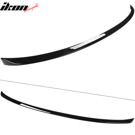 Fits 19-24 BMW G20 3 Series MP Style Rear Trunk Spoiler Wing Lip ABS Gloss Black