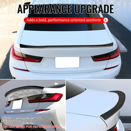 Fits 19-26 BMW G20 3-Series/G80 M3 Trunk Spoiler M Performance Wing #C36 Decklid