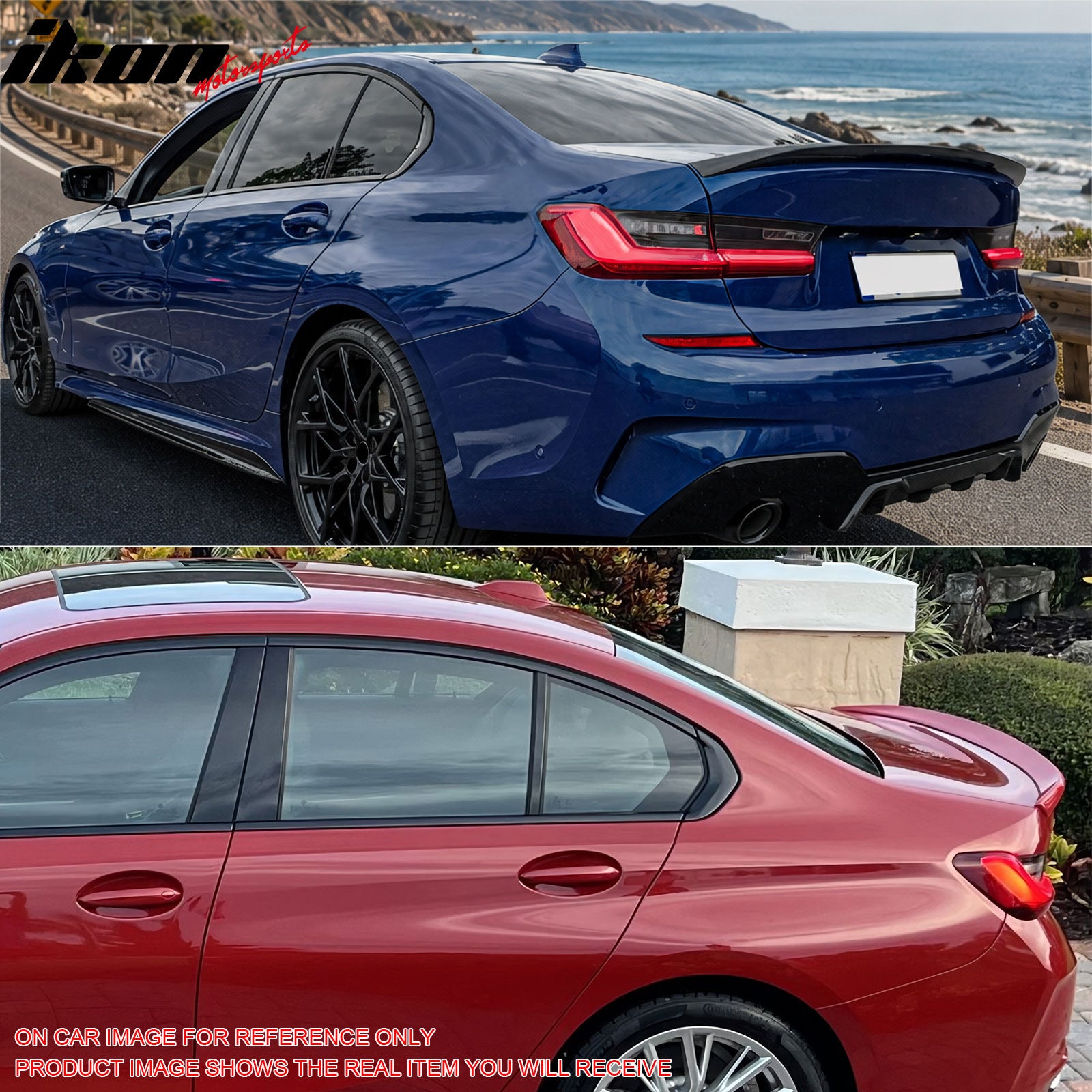 Fits 19-26 BMW G20 3-Series/G80 M3 Trunk Spoiler M Performance Wing #C36 Decklid