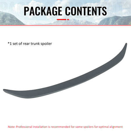 For 19-26 BMW G20 3-Series/G80 M3 Trunk Spoiler M Performance Rear Wing #C4P Lip
