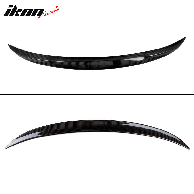 Fits 21-24 BMW G80 M3 Performance Style Rear Trunk Spoiler Wing Carbon Fiber CF