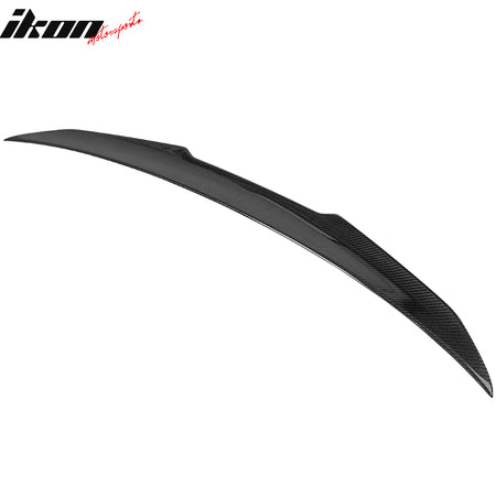 Fits 19-25 BMW G20 3-Series G80 M3 V Style Trunk Spoiler Carbon Fiber Rear Wing