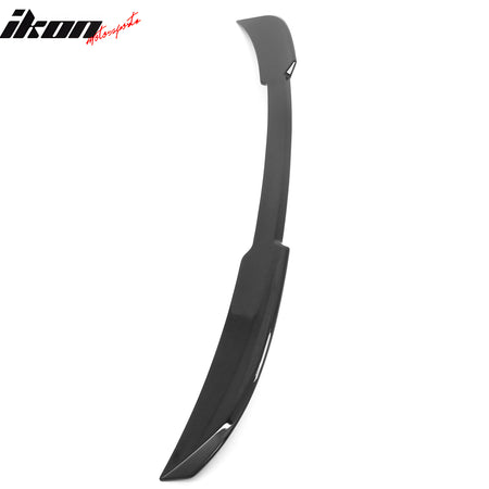 Fits 17-23 BMW 5 Series G30 F90 M5 IKON Style Trunk Spoiler Wing Gloss Black ABS