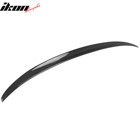 Fits 17-23 BMW G30 5-Series 4DR M5 Style Trunk Spoiler Carbon Fiber Rear Wing