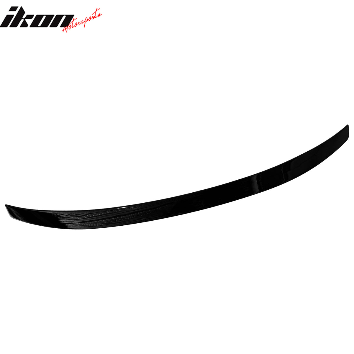 Fits 23-26 BMW 7-Series i7 G70 G73 IKON Style Trunk Spoiler Wing Gloss Black ABS