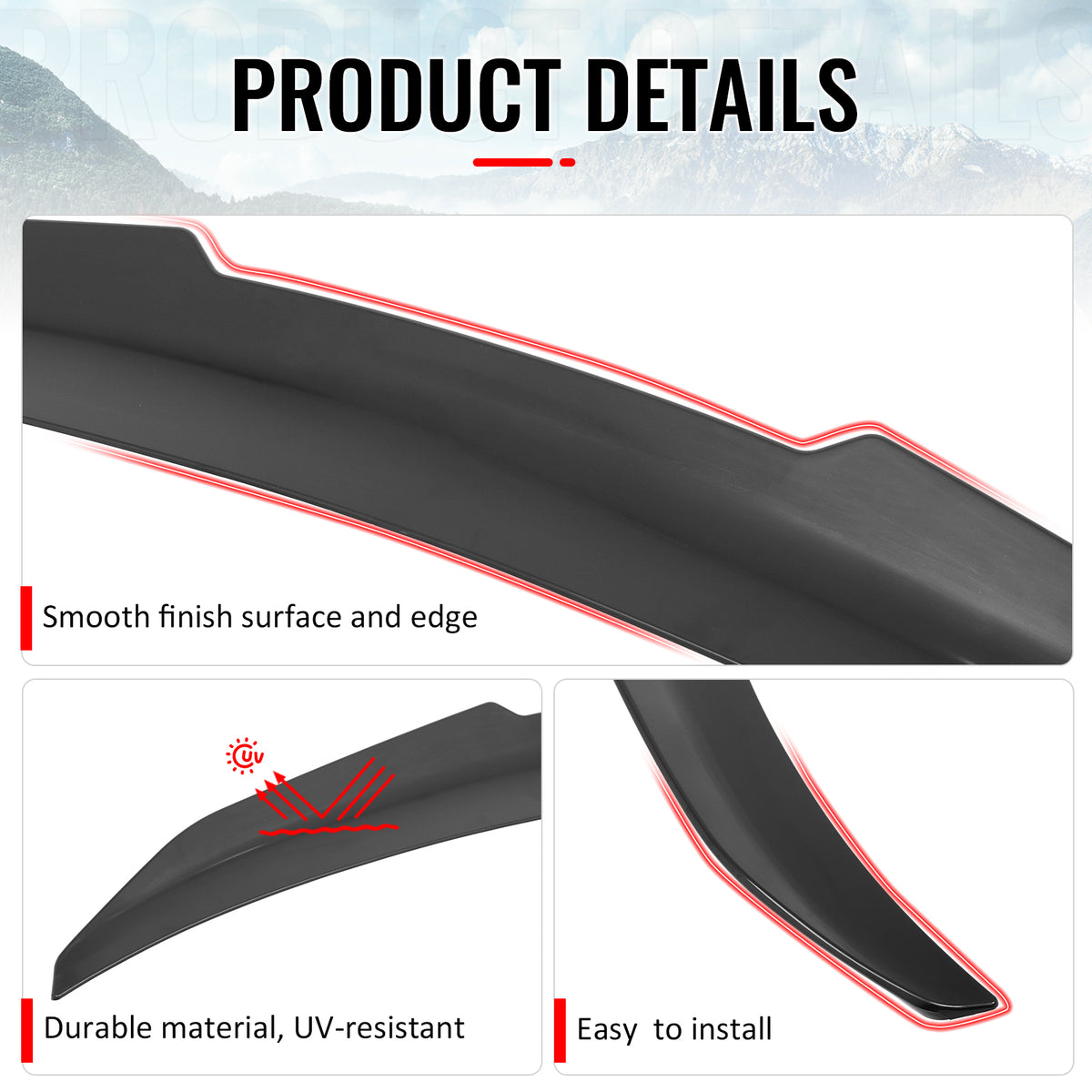 Fits 21-27 BMW G20 3 Series 330i 330e G80 M3 PSM Style Trunk Spoiler Unpainted
