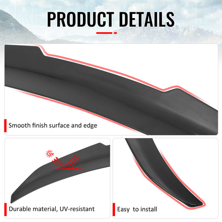 Fits 21-27 BMW G20 3 Series 330i 330e G80 M3 PSM Style Trunk Spoiler Unpainted
