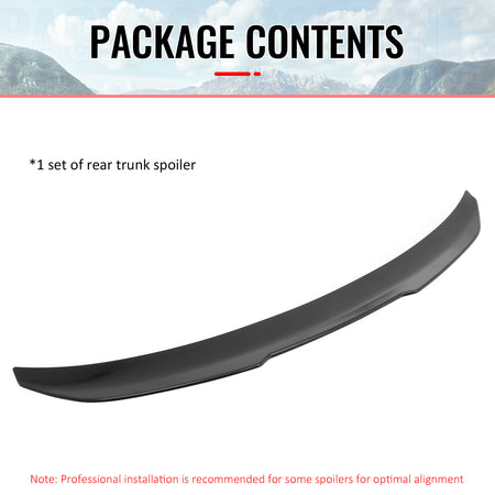 Fits 21-27 BMW G20 3 Series 330i 330e G80 M3 PSM Style Trunk Spoiler Unpainted