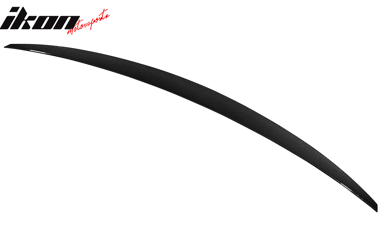 Fits 14-20 Benz W222 S-Class Sedan AMG Style Trunk Spoiler Carbon Fiber Print
