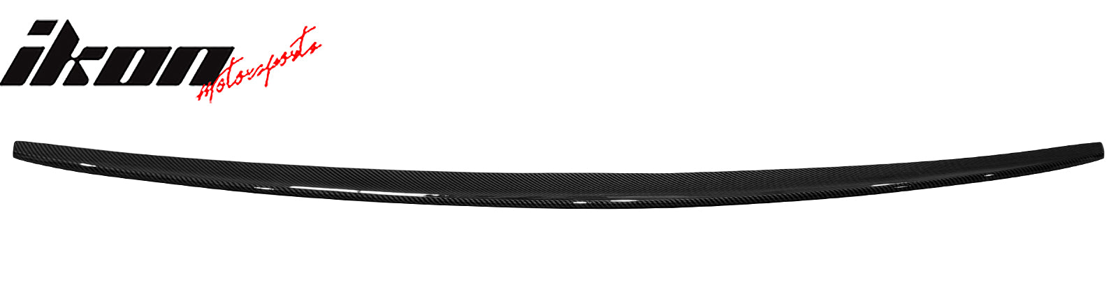 Fits 14-20 Benz W222 S-Class Sedan AMG Style Trunk Spoiler Carbon Fiber Print
