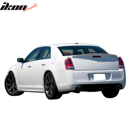 Fits 11-23 Chrysler 300 OE Style ABS #AXR Brilliant Black Pearl Trunk Spoiler