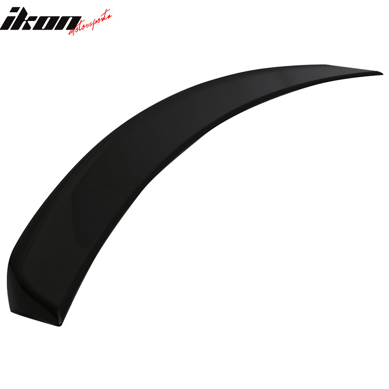 Fits 11-23 Chrysler 300 300C Rear Trunk Spoiler Wing Lip ABS Painted #PX8 Black
