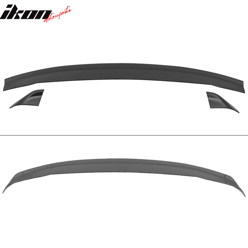 Fits 16-24 Chevrolet Camaro OE Style Rear Trunk Spoiler Wing Lip Unpainted 3PCS