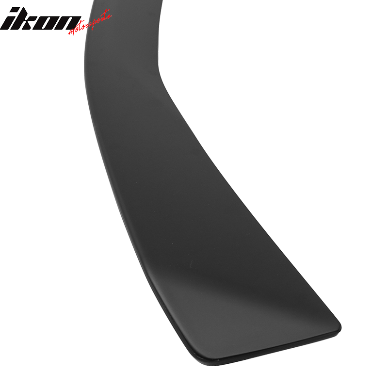 IKON MOTORSPORTS, Trunk Spoiler Compatible With 2016-2023 Chevrolet Camaro, Rear Trunk Duck Lid Spoiler Wing Lip RS Style ABS