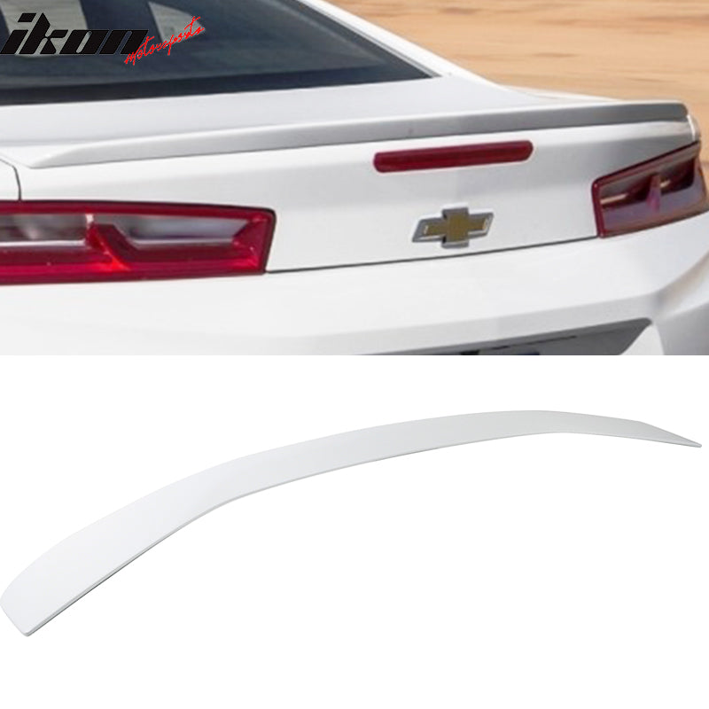 Fits 16-23 Chevy Camaro Factory Style Flush Mount RS LT V6 Trunk Spoiler