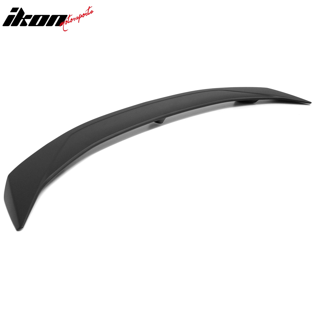 Fits 16-24 Chevrolet Camaro 2DR ZL1 Style Unpainted Black Rear Trunk Spoiler ABS