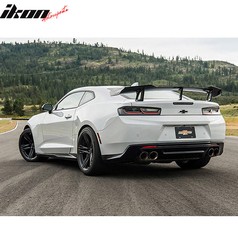 IKON MOTORSPORTS, Trunk Spoiler Compatible With 2016-2023