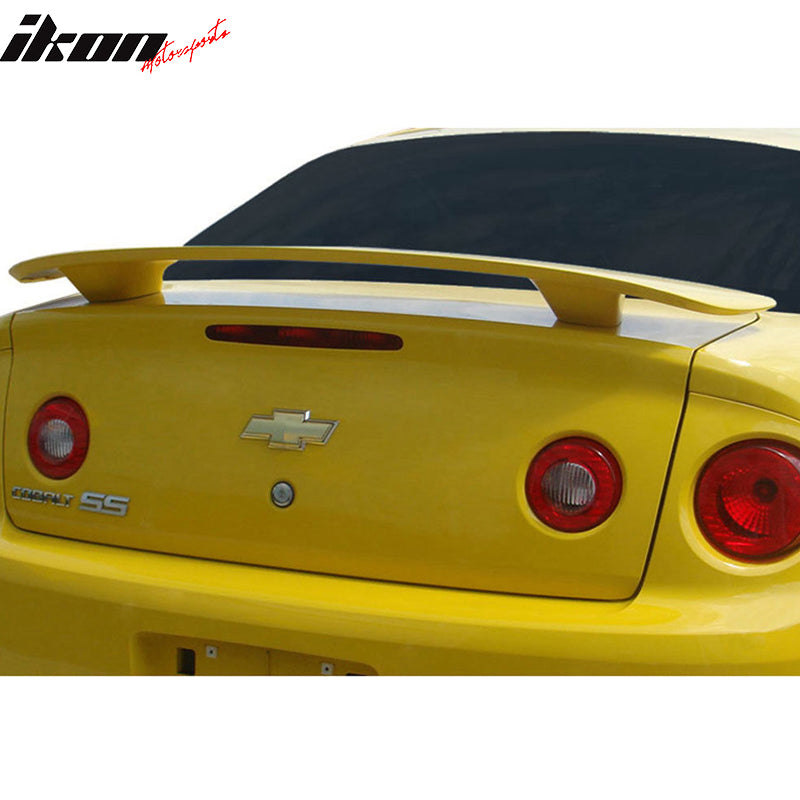 2005-2010 Chevy Cobalt Coupe OE Style Black Trunk Spoiler Wing ABS