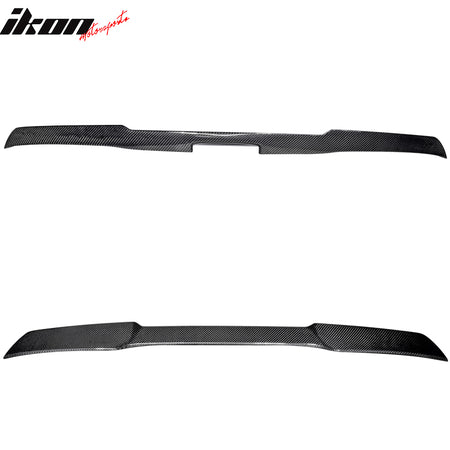 Fits 05-13 Chevy Corvette C6 H Style Rear Trunk Spoiler Wing Carbon Fiber CF