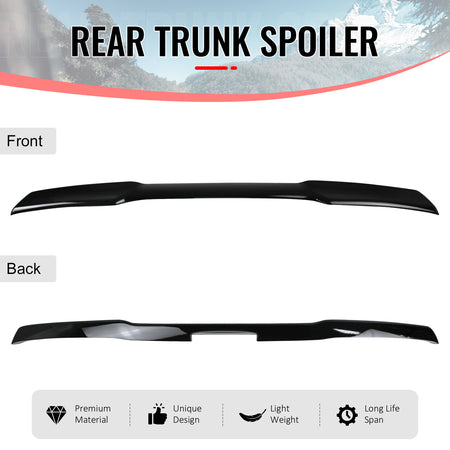 Fits 05-13 Chevy Corvette C6 ZR1 OE Flushmount Trunk Spoiler Painted #WA8555 ABS