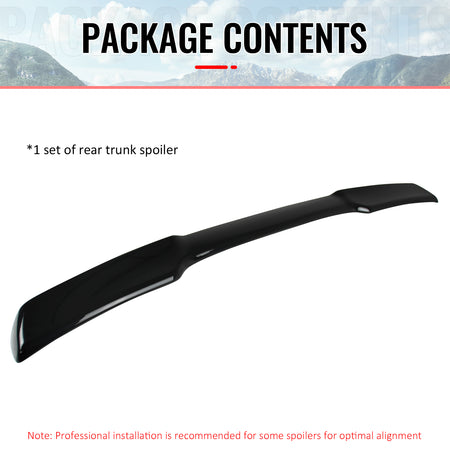 Fits 05-13 Chevy Corvette C6 ZR1 OE Flushmount Trunk Spoiler Painted #WA8555 ABS