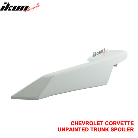 Fits 14-19 Chevrolet Corvette C7 OE Style Rear Trunk Spoiler OE Painted Color