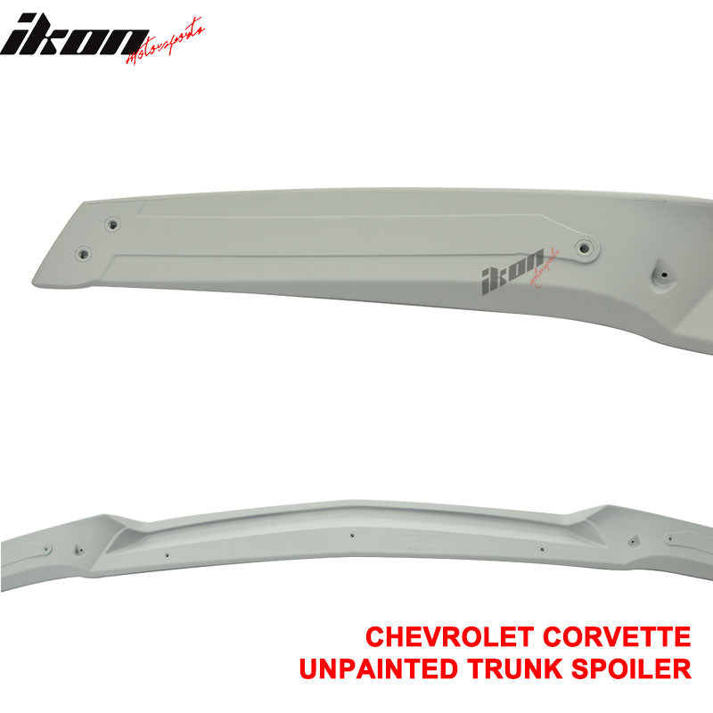 Fits 14-19 Chevrolet Corvette C7 OE Style Rear Trunk Spoiler OE Painted Color