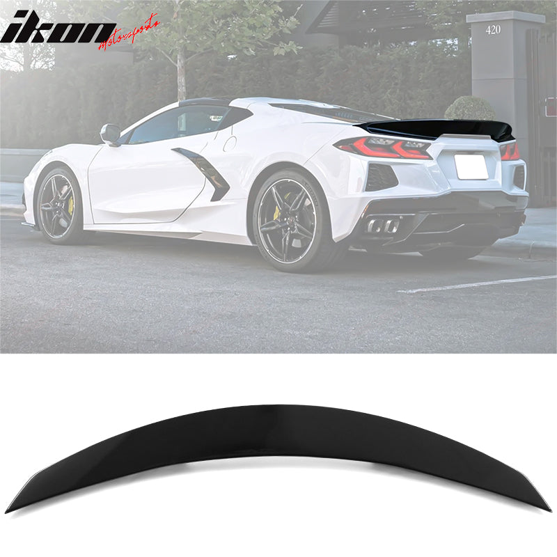 Rear Spoiler for Chevy Corvette RSC 2020-2026 2-Door Matte Black ABS