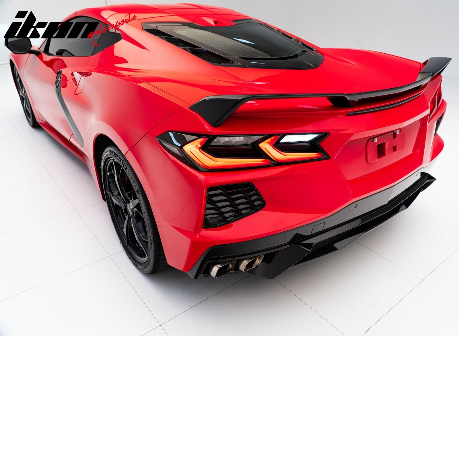 Car Spoiler for 2020-2025 Chevy Corvette Z51 ABS – Ikon Motorsports