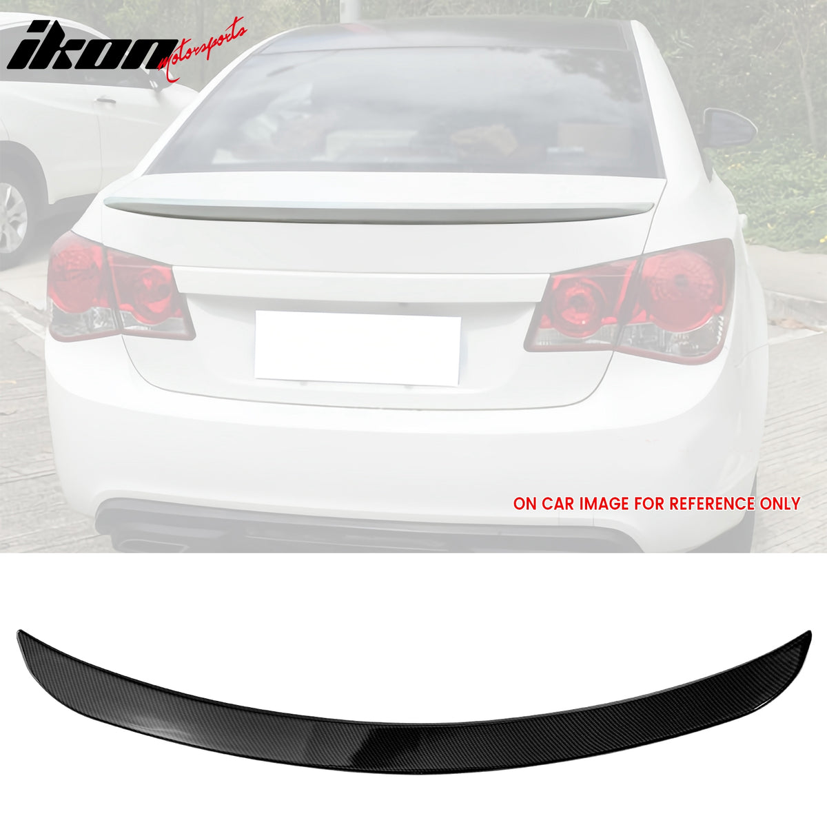 Fits 10-15 Chevrolet Cruze OE Style Rear Trunk Spoiler Decklid Wing ABS