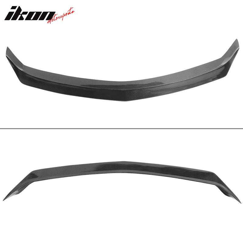 Fits 20-25 Cadillac CT5 V Style Rear Trunk Spoiler Wing Lip Carbon Fiber CF