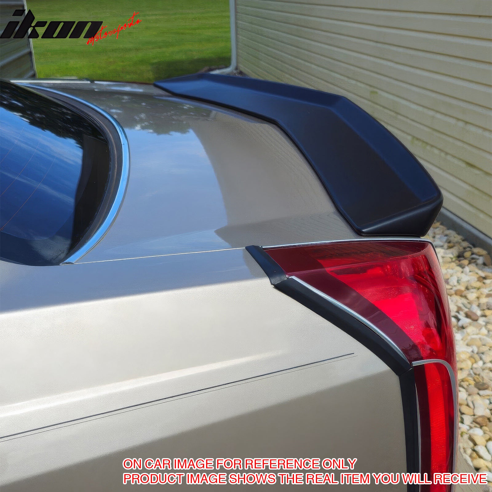 Fits 03-07 Cadillac CTS OE Style Matte Black Rear Trunk Spoiler Wing Unpainted