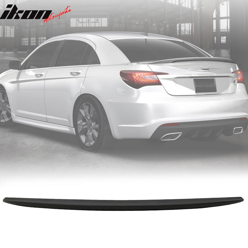 TSC Custom Painted 2-Post Spoiler For Chrysler 200 (2015-2018) - Any Color