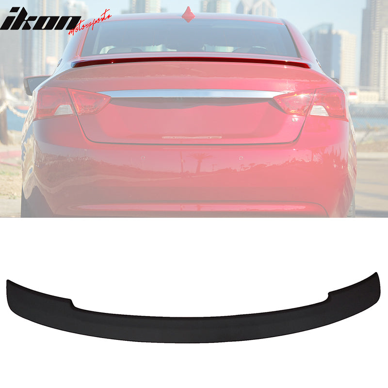 2014-2021 Chevy Impala OE Style Rear Trunk Spoiler Wing Lip Paintd ABS