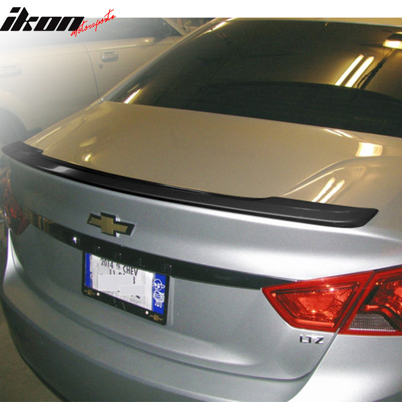 2014-2021 Chevy Impala OE Style Rear Trunk Spoiler Wing Lip Paintd ABS